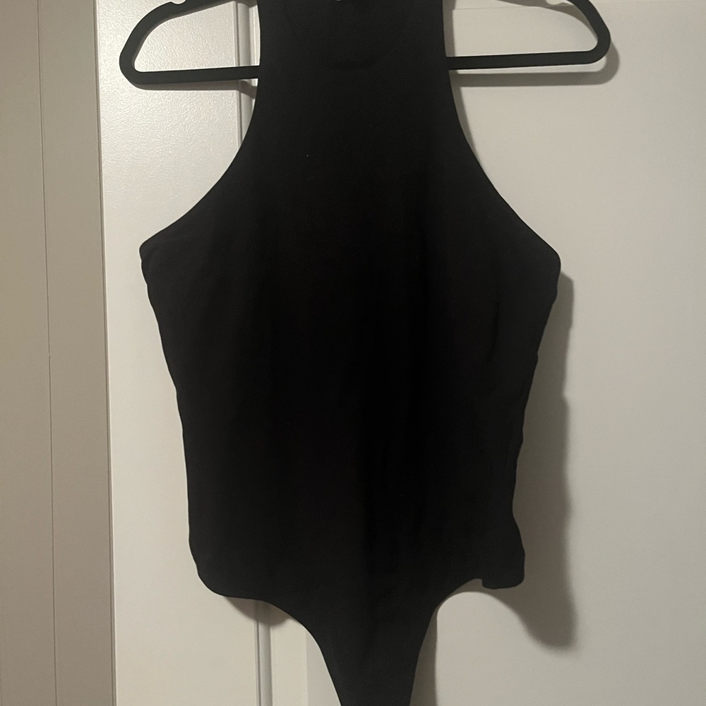 Black High neck Bodysuit